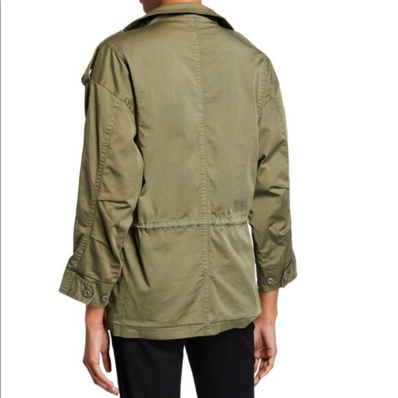 NWT Joie "Jenita" Military Green Utility Jacket - Picture 5 of 5